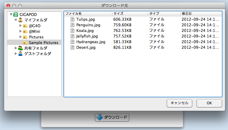 Miniダウンロード機能 Macos Gigapod 4 User S Manual